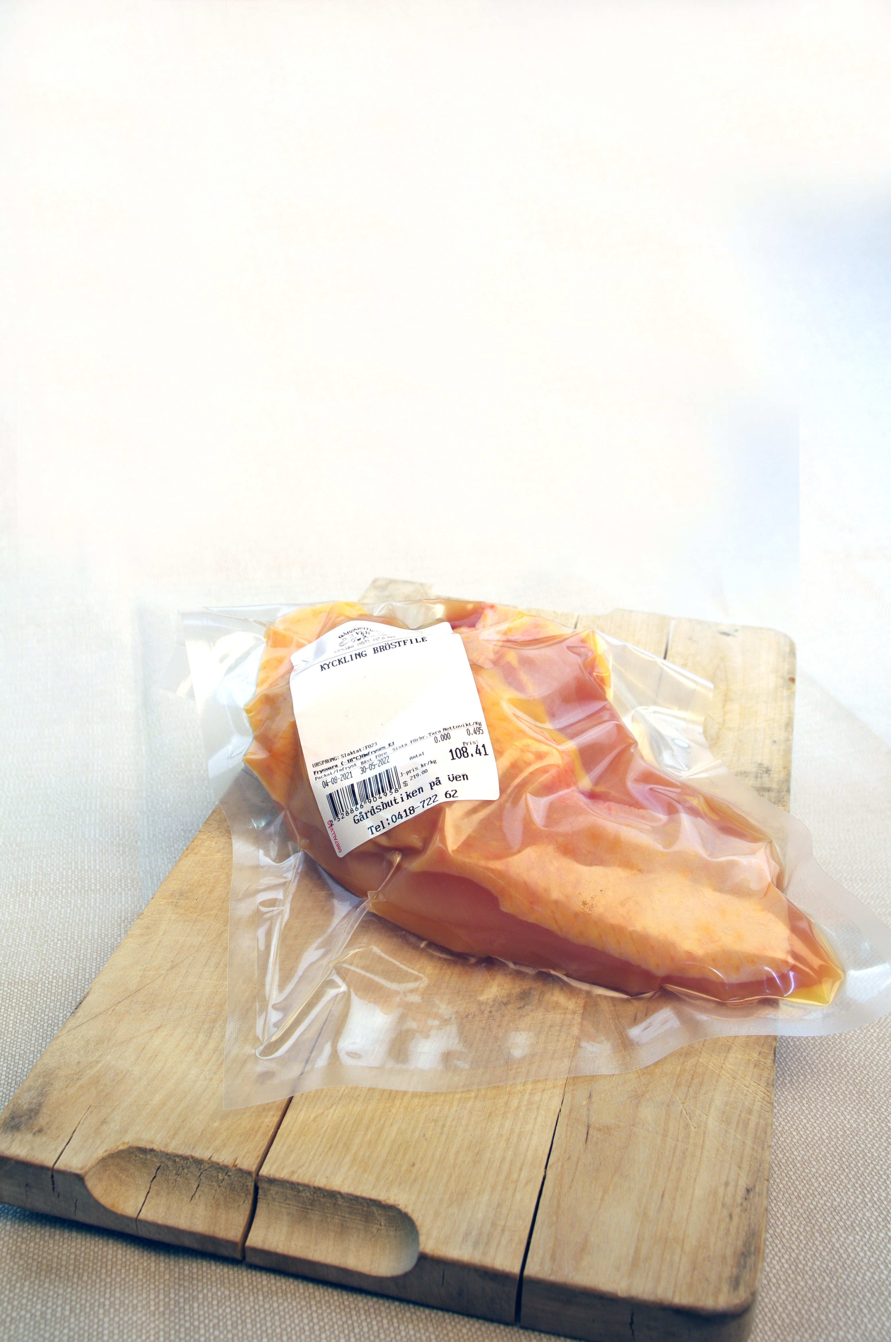 Kycklingbröstfilé, 550-650 gram /st